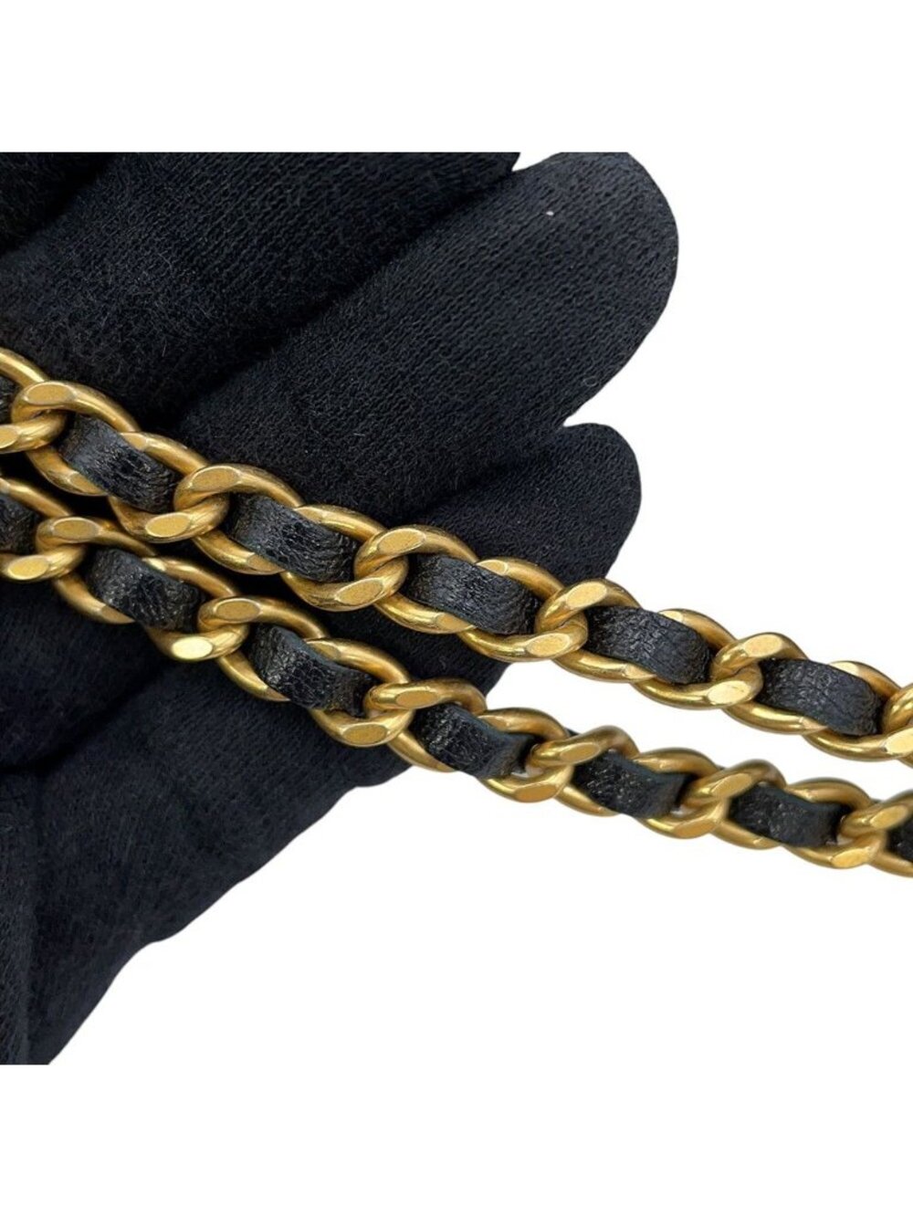 Chanel Belt Bag Quilted CC Logo Lambskin Coco Ball Black - Picture 9 of 10